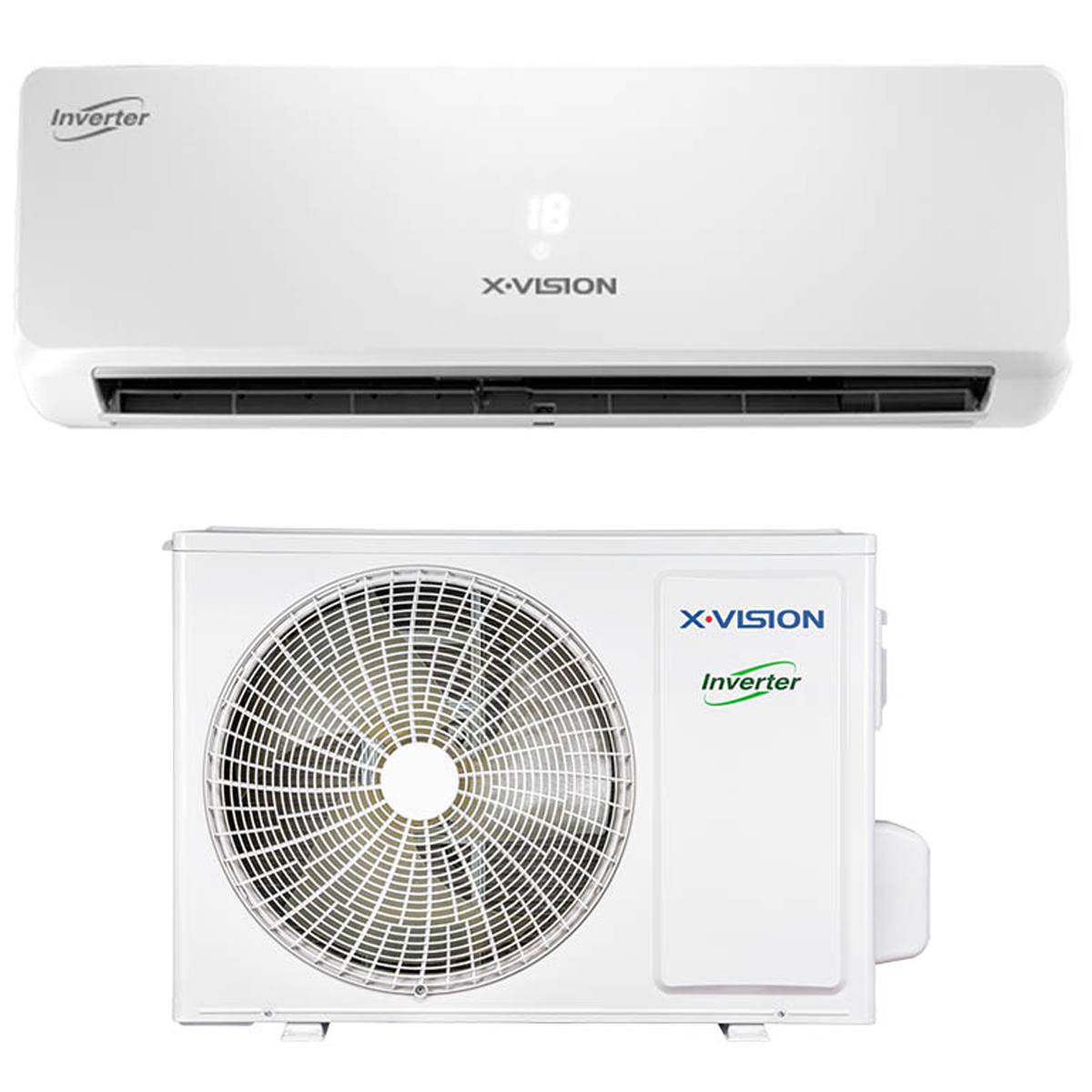 کولر گازی 18 هزار ایکس ویژن مدل XAC-18CHSA/HUIT3