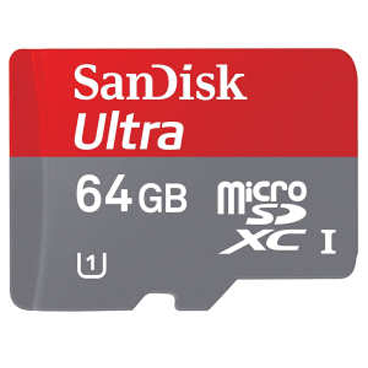 کارت حافظه microSDXC سن دیسک مدل Ultra A1 کلاس 10 استاندارد UHS-I سرعت 120MBps ظرفیت 64 گیگابایت-قرمز کارت حافظه microSDXC سن دیسک مدل Ultra A1 کلاس 10 استاندارد UHS-I سرعت 120MBps ظرفیت 64 گیگابایت-قرمز