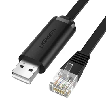 کابل شبکه USB به RJ45 یوگرین CM204 مدل 60813 طول 3 متر -مشکی کابل شبکه USB به RJ45 یوگرین CM204 مدل 60813 طول 3 متر -مشکی