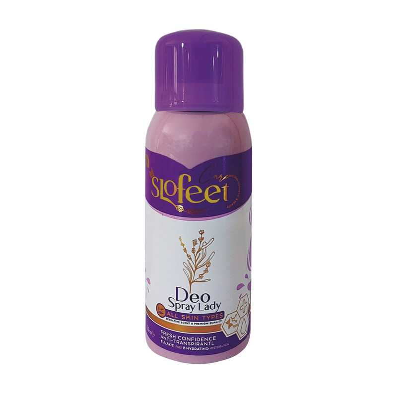 اسپری ضدتعریق زنانه اسلوفیت مدل ایفوریا حجم 120 میلی لیتر