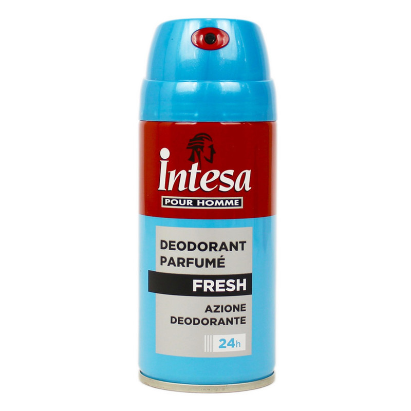 اسپری بدن مردانه اینتسا مدل Deodorant fresh 24h حجم 150 میلی لیتر اسپری بدن مردانه اینتسا مدل Deodorant fresh 24h حجم 150 میلی لیتر
