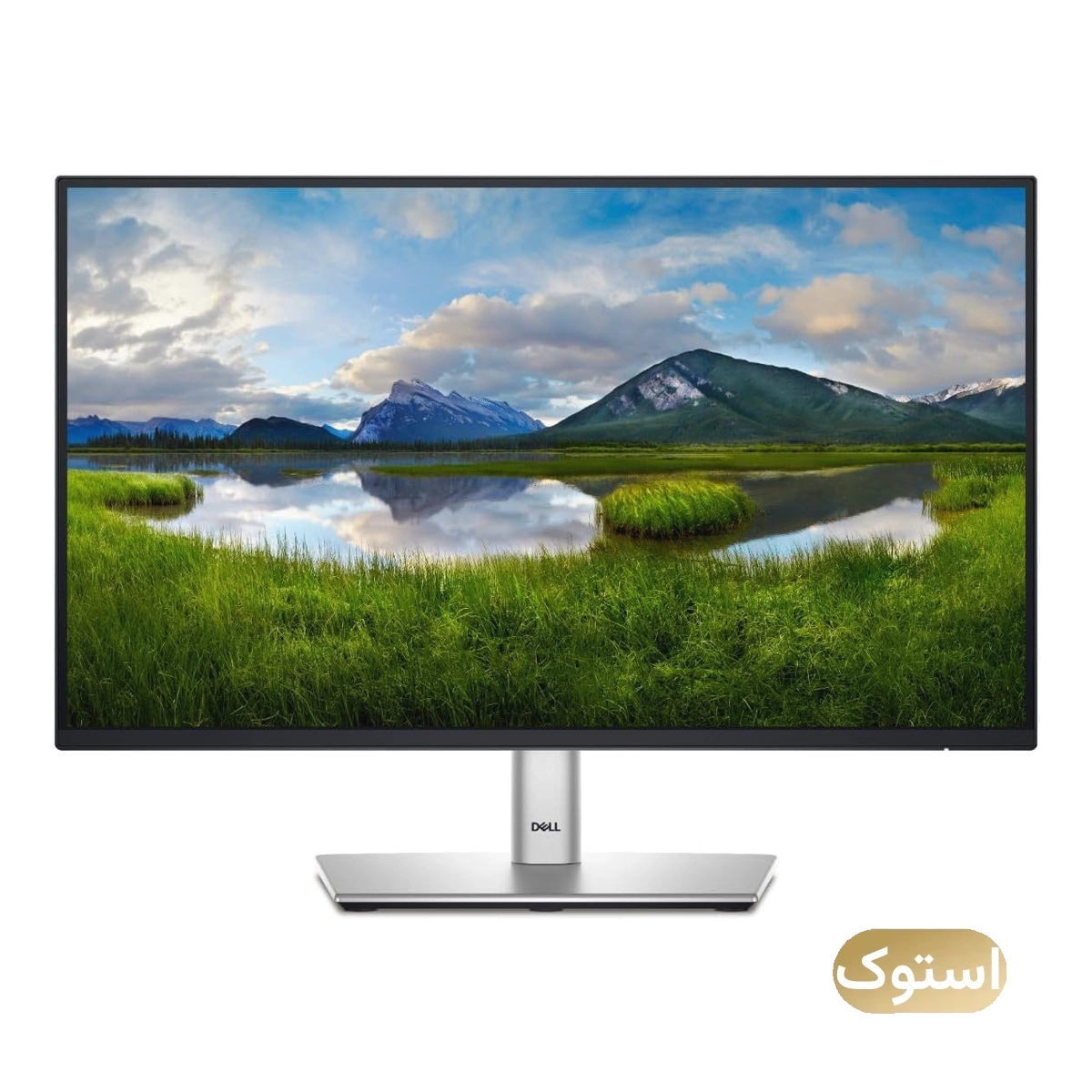 مانیتور استوک Open Box - دل مدل P2422H سایز 23.8 اینچ - نقره ای-Premium