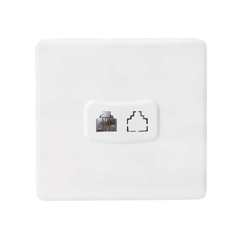 پریز تلفن خیام الکتریک مدل لوکس کد KH873 پریز تلفن خیام الکتریک مدل لوکس کد KH873