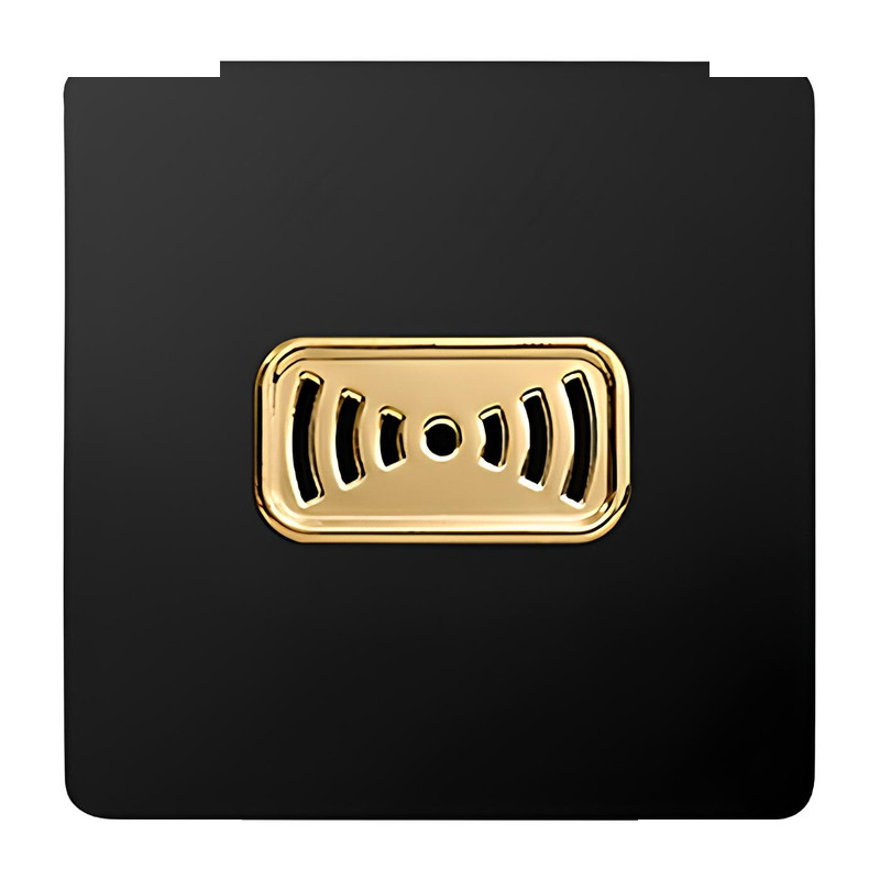 زنگ بیزر صنایع آسیا الکتریک مدل کریستال BLK-GLD