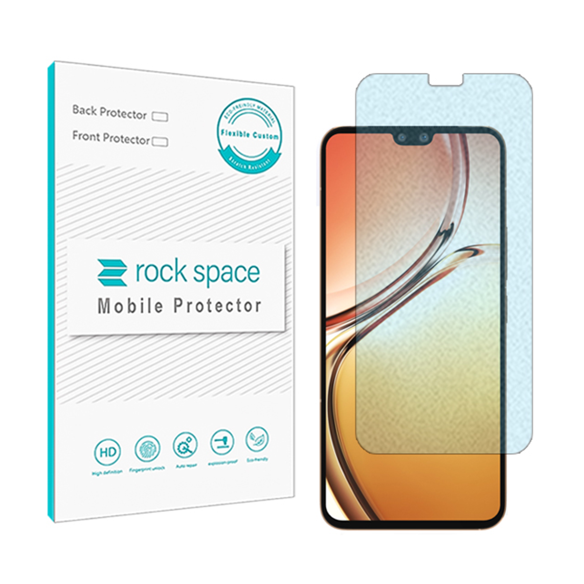 گلس مات گوشی ویوو V23 5G راک اسپیس مدل MBLU 