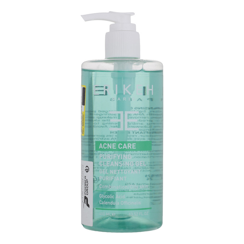 ژل پاک کننده صورت اریکه مدل ACNE CARE حجم 400 میلی لیتر ژل پاک کننده صورت اریکه مدل ACNE CARE حجم 400 میلی لیتر