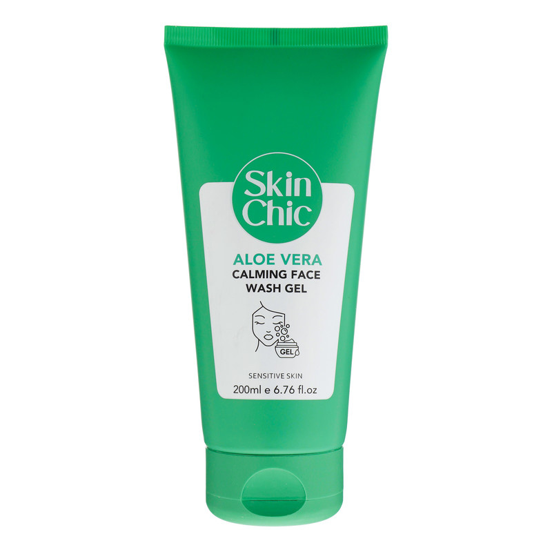 ژل شست و شوی صورت اسکین شیک مدل Aloe Vera حجم 200 میلی لیتر ژل شست و شوی صورت اسکین شیک مدل Aloe Vera حجم 200 میلی لیتر