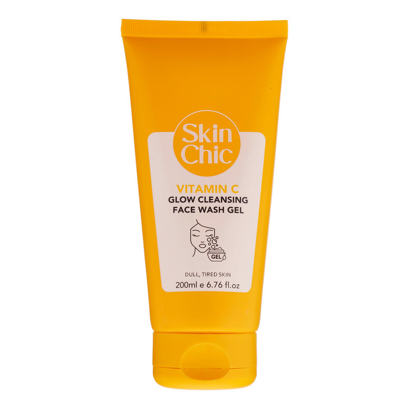 ژل شست شوی صورت اسکین شیک مدل Vitamin C حجم 200 میلی لیتر ژل شست شوی صورت اسکین شیک مدل Vitamin C حجم 200 میلی لیتر