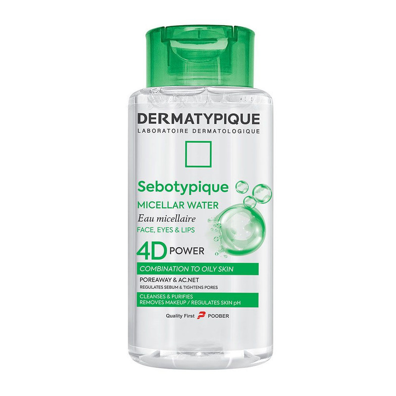 میسلار واتر درماتیپیک مدل sebotypique مناسب برای پوست چرب و مختلط حجم 250 میلیلیتر میسلار واتر درماتیپیک مدل sebotypique مناسب برای پوست چرب و مختلط حجم 250 میلیلیتر