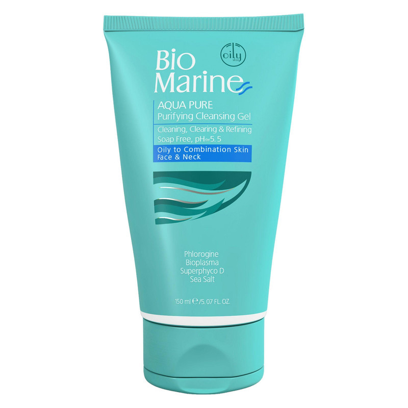ژل شستوشوی صورت بایومارین مدل AQUA PURE حجم 150 میلیلیتر ژل شستوشوی صورت بایومارین مدل AQUA PURE حجم 150 میلیلیتر