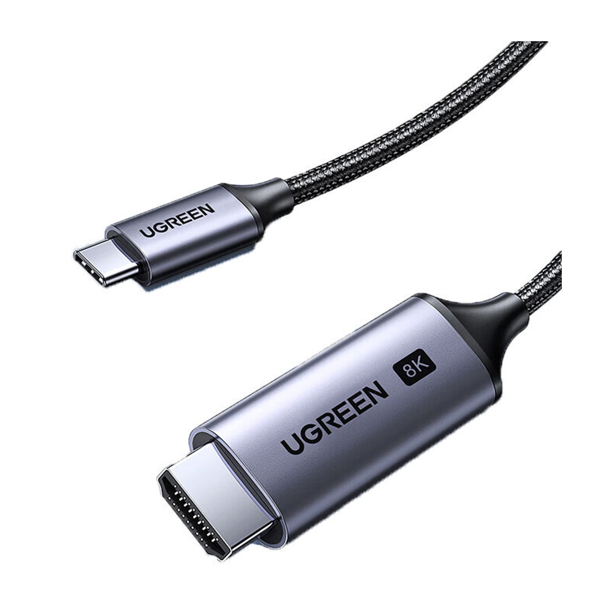کابل HDMI به تایپ سی یوگرین مدل CM565 90451 طول 1.5 متر-نقرهای کابل HDMI به تایپ سی یوگرین مدل CM565 90451 طول 1.5 متر-نقرهای