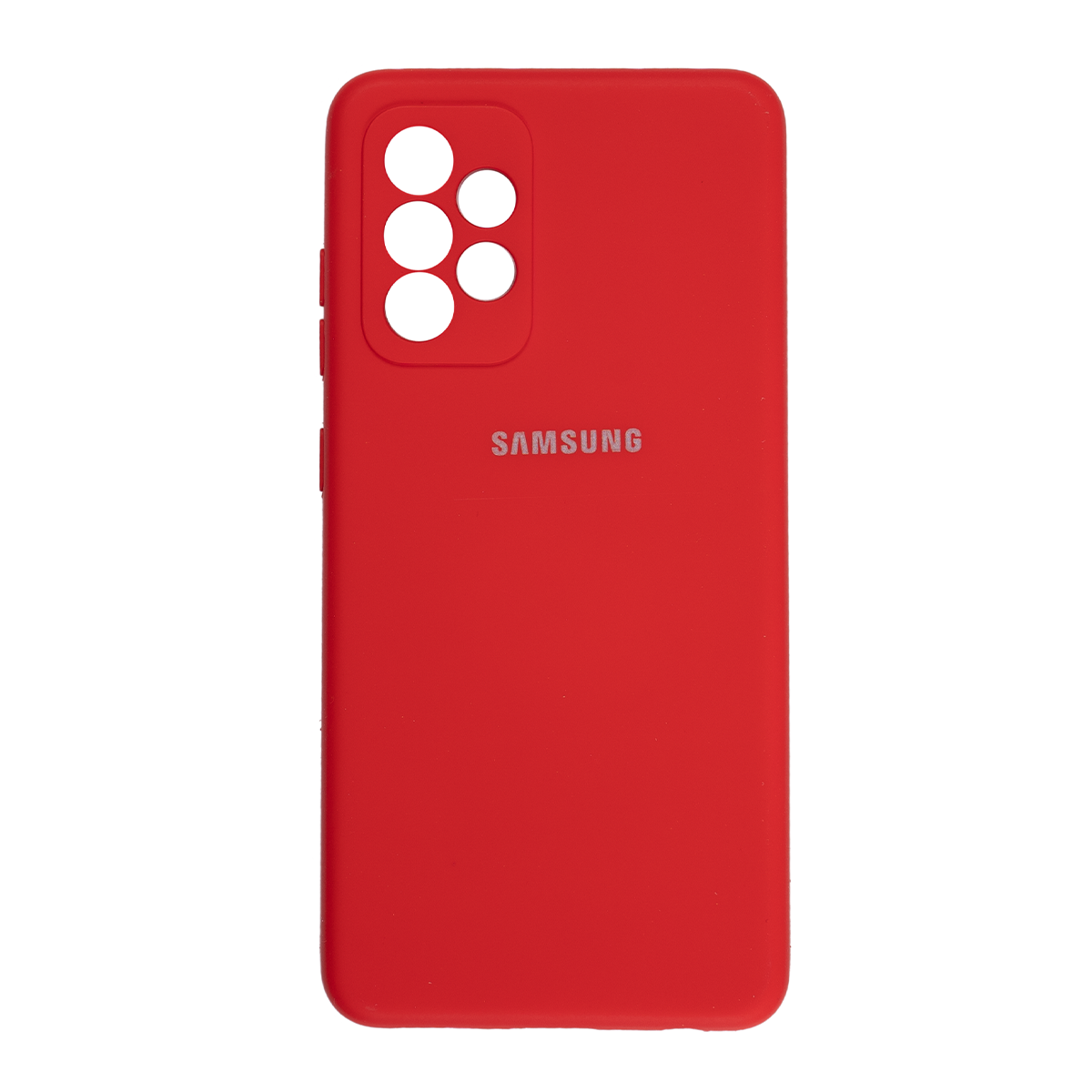 کاور سیلیکونی محافظ لنزدار مناسب برای گوشی موبایل سامسونگ Galaxy A52-قرمز کاور سیلیکونی محافظ لنزدار مناسب برای گوشی موبایل سامسونگ Galaxy A52-قرمز
