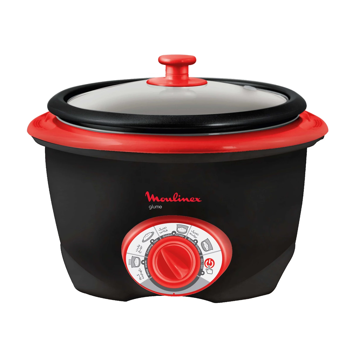 پلوپز 8 نفره مولینکس مدل RC1108-10BR-مشکی مشکی