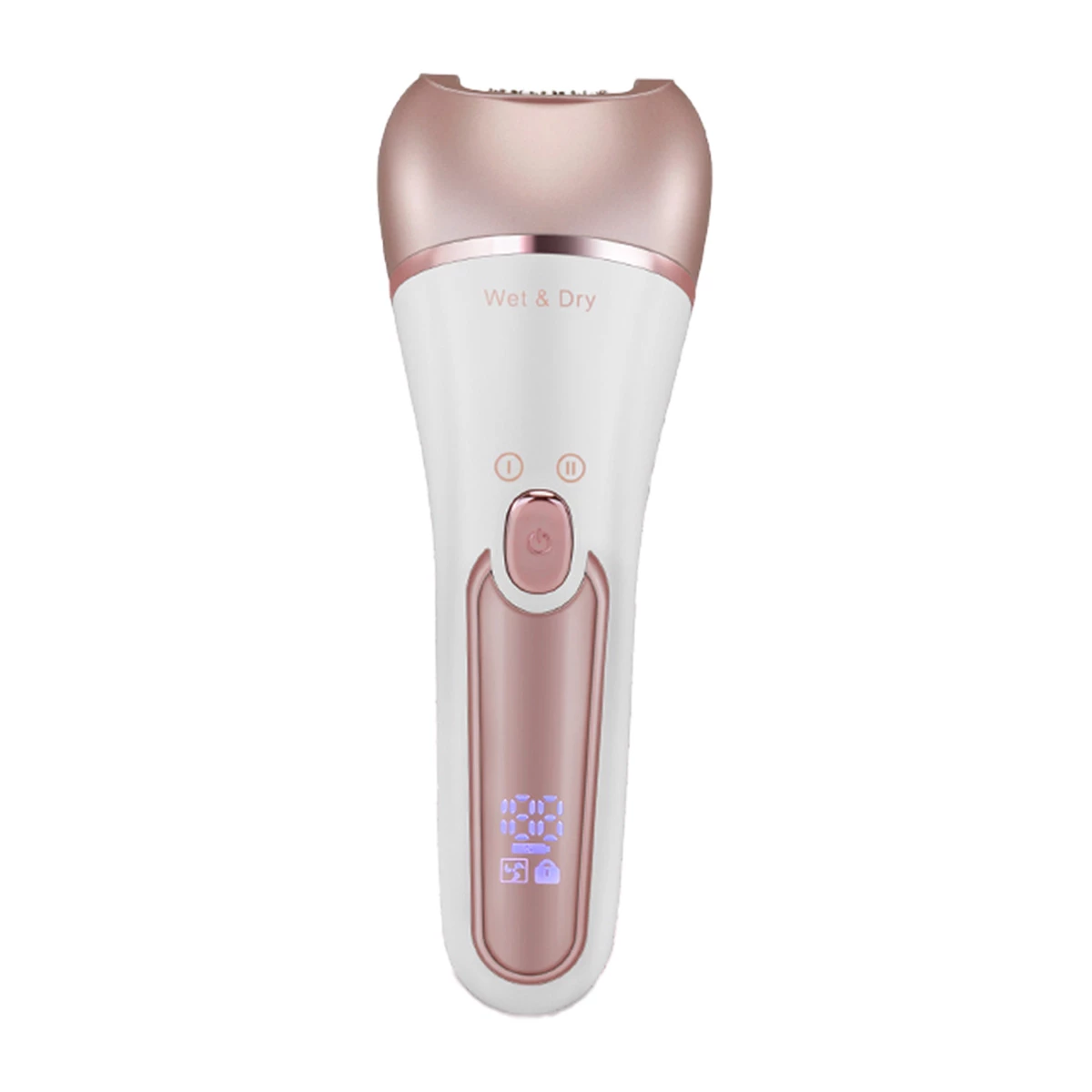 اپیلاتور کامل 5 کاره بانوان انزو مدل EN-5842-سفید نقره ای