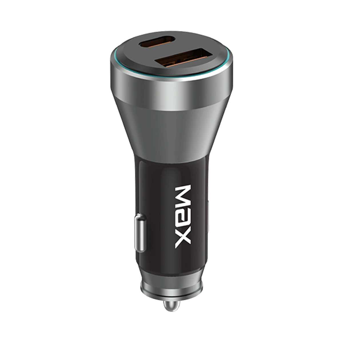 شارژر فندکی تویین مکس مدل M-X27-مشکی شارژر فندکی تویین مکس مدل M-X27-مشکی
