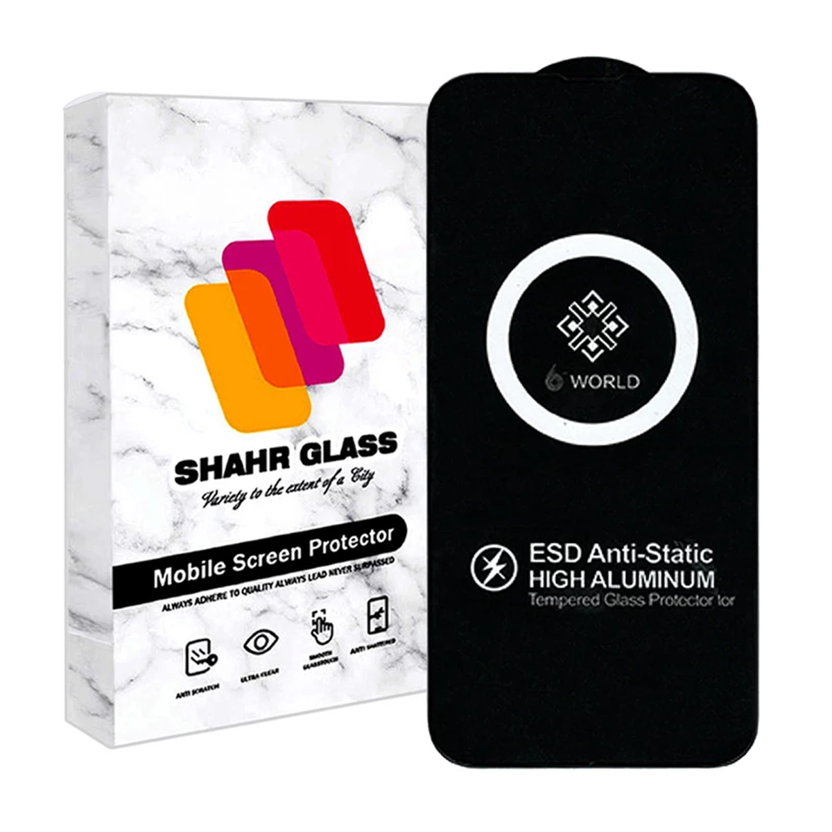 گلس گوشی اپل iPhone 14 شهر گلس مدل ANTIESDSH-مشکی گلس گوشی اپل iPhone 14 شهر گلس مدل ANTIESDSH-مشکی
