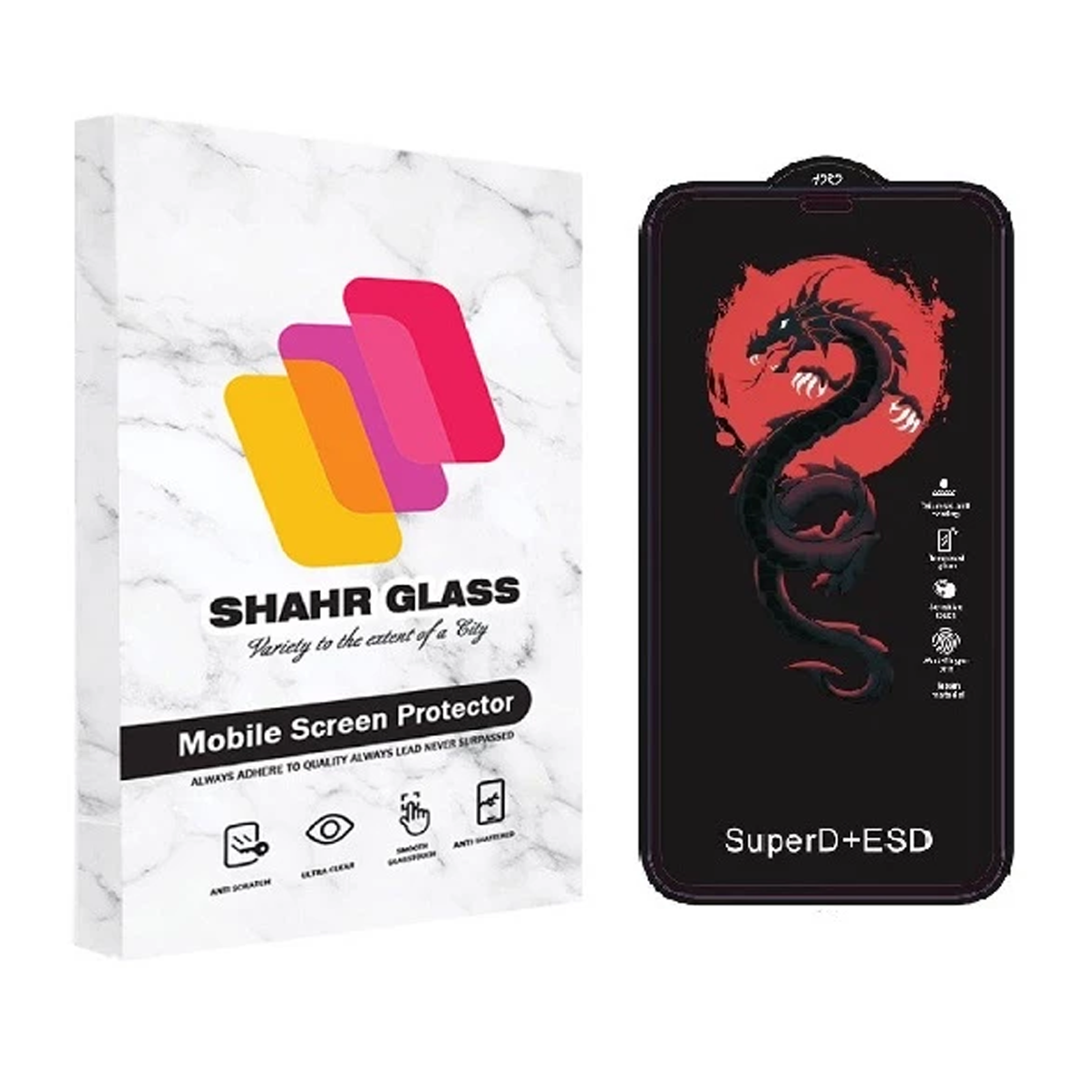 گلس گوشی اپل iPhone 14 شهر گلس مدل HORO-مشکی گلس گوشی اپل iPhone 14 شهر گلس مدل HORO-مشکی