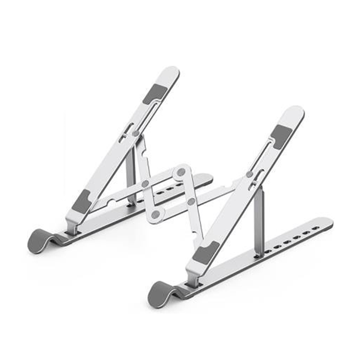 پایه نگهدارنده لپ تاپ کول کلد مدل M6-نقرهای پایه نگهدارنده لپ تاپ کول کلد مدل M6-نقرهای