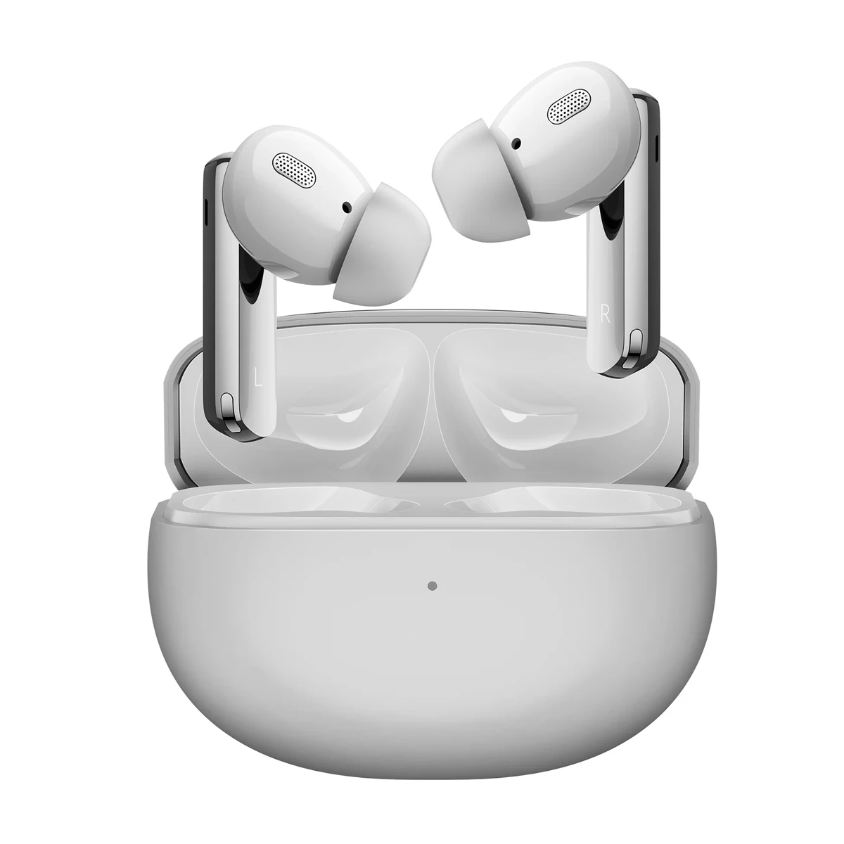 هندزفری بلوتوثی هایلو مدل W1 ANC-نقره‌ای