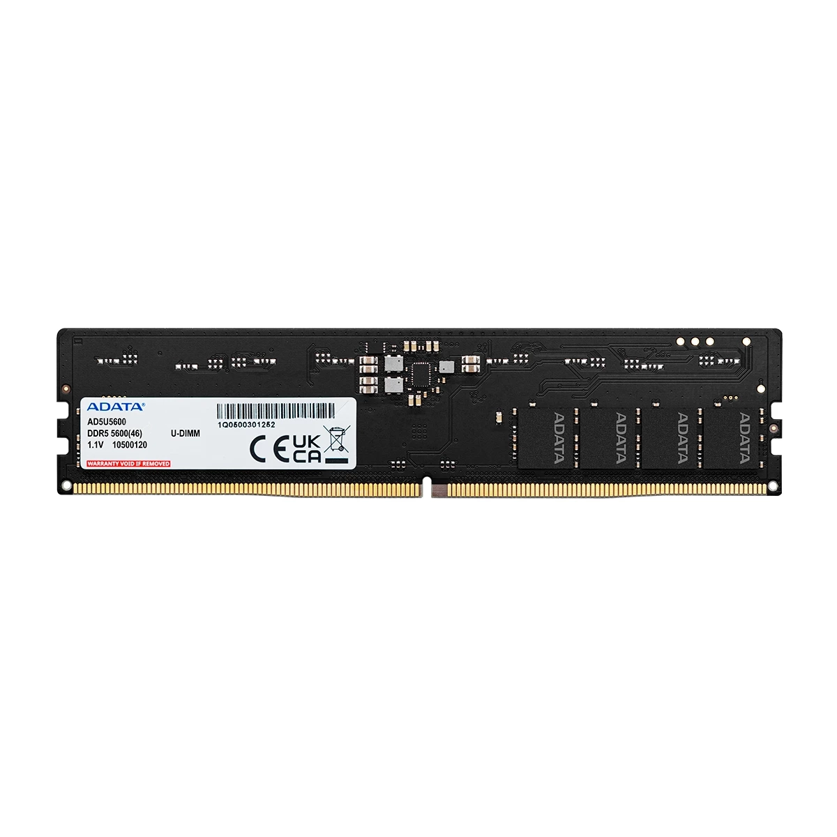 رم کامپیوتر DDR5 تک کاناله 5600 مگاهرتز CL46 ای دیتا ظرفیت 8 گیگابایت رم کامپیوتر DDR5 تک کاناله 5600 مگاهرتز CL46 ای دیتا ظرفیت 8 گیگابایت
