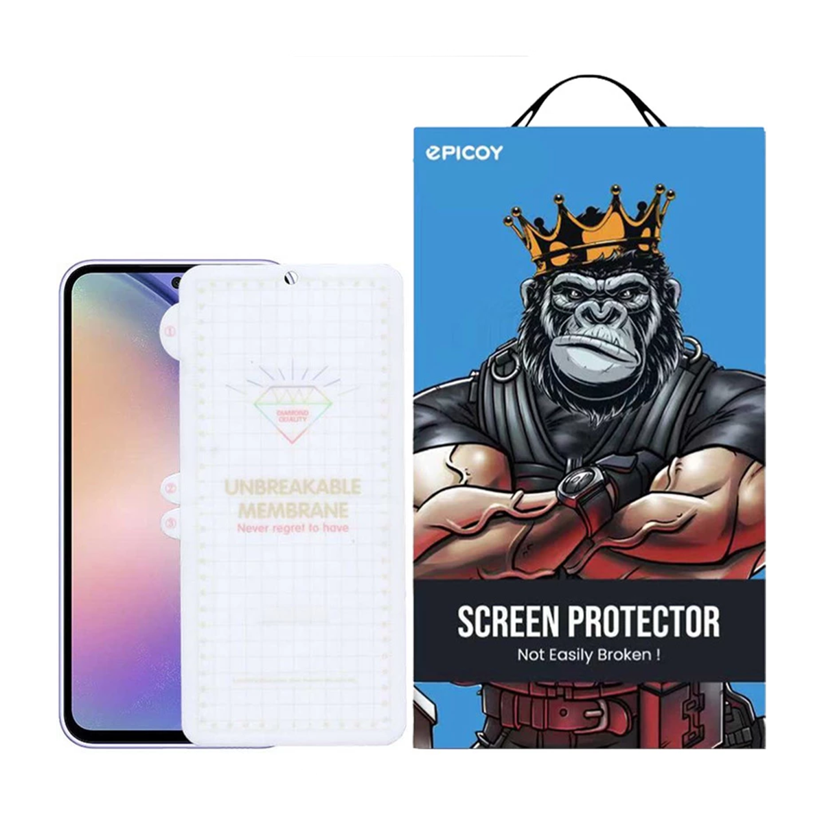 گلس گوشی سامسونگ Galaxy S23 FE - A54 اپیکوی مدل Hydrogel -بی رنگ گلس گوشی سامسونگ Galaxy S23 FE - A54 اپیکوی مدل Hydrogel -بی رنگ