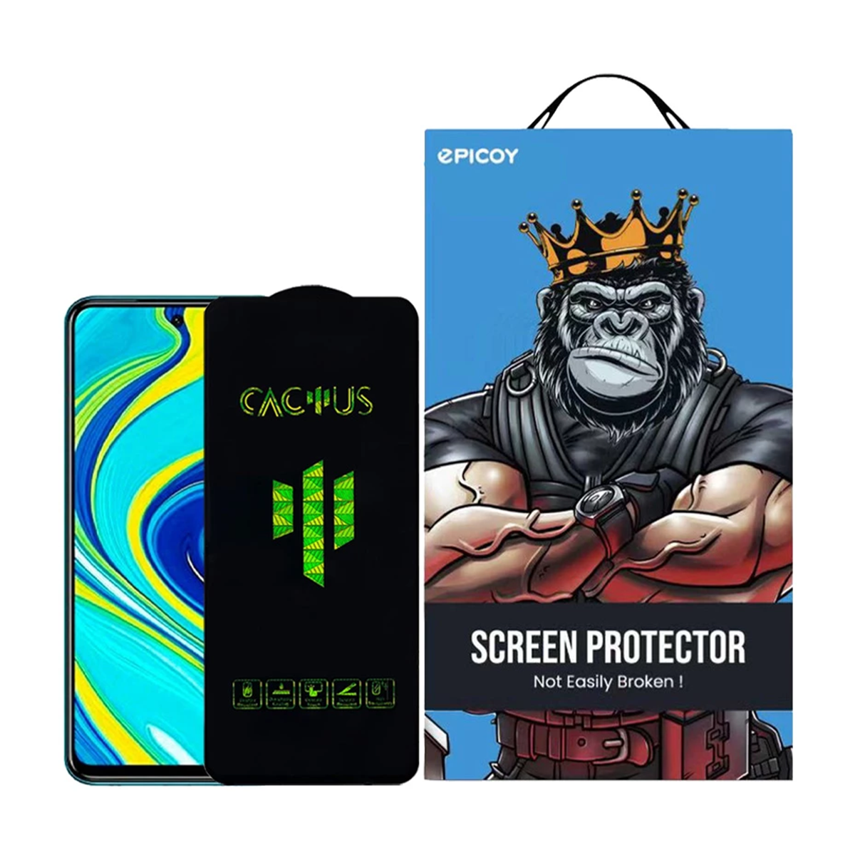 گلس گوشی شیائومی Redmi Note 9S اپیکوی مدل Cactus گلس گوشی شیائومی Redmi Note 9S اپیکوی مدل Cactus