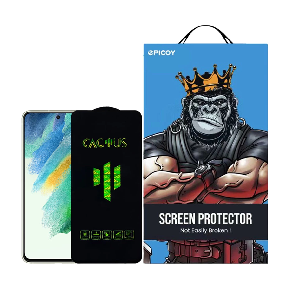 گلس گوشی سامسونگ Galaxy S21 FE 5G اپیکوی مدل Cactus