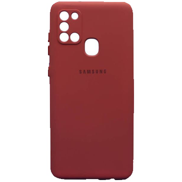 قاب طرح سیلیکونی محافظ لنزدار مناسب برای گوشی سامسونگ Galaxy A21s-قرمز قاب طرح سیلیکونی محافظ لنزدار مناسب برای گوشی سامسونگ Galaxy A21s-قرمز