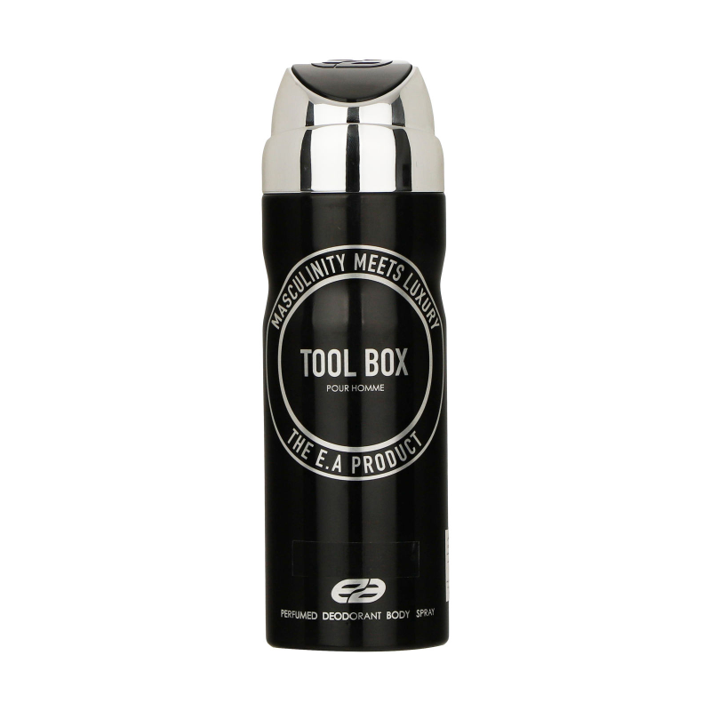 اسپری خوشبو کننده بدن مردانه عماد آرا مدل Tool Box حجم 200 میلی لیتر اسپری خوشبو کننده بدن مردانه عماد آرا مدل Tool Box حجم 200 میلی لیتر