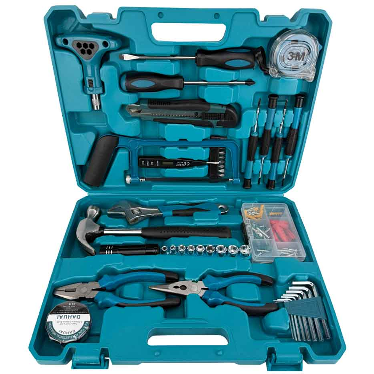 مجموعه 48 عددی ابزار دستی راویکس مدل RX-48PCS-چند رنگ