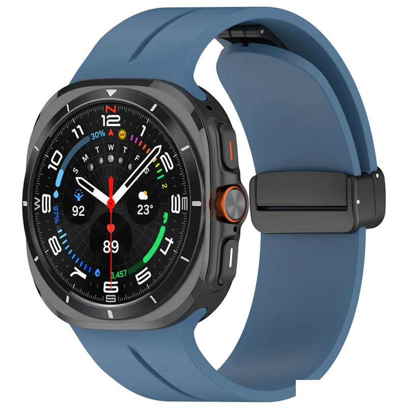بند آکوآرا مدل Magnetic Silicone مناسب برای ساعت هوشمند سامسونگ Galaxy Watch 7 Ultra 47mm بند آکوآرا مدل Magnetic Silicone مناسب برای ساعت هوشمند سامسونگ Galaxy Watch 7 Ultra 47mm