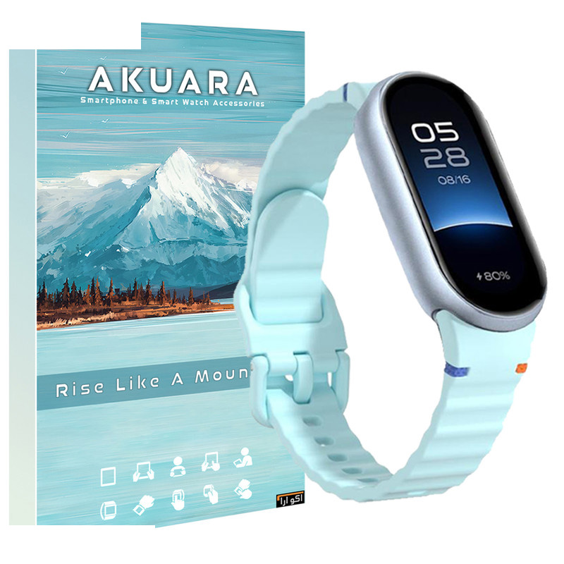 بند آکوآرا مدل NewVmb مناسب برای ساعت هوشمند شیائومی Mi Band 9 12mm بند آکوآرا مدل NewVmb مناسب برای ساعت هوشمند شیائومی Mi Band 9 12mm