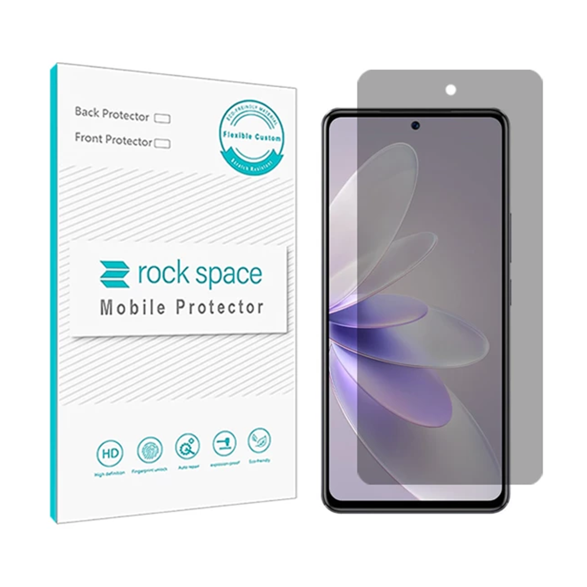 گلس حریم شخصی مات گوشی ریلمی C55 راک اسپیس مدل PRV گلس حریم شخصی مات گوشی ریلمی C55 راک اسپیس مدل PRV