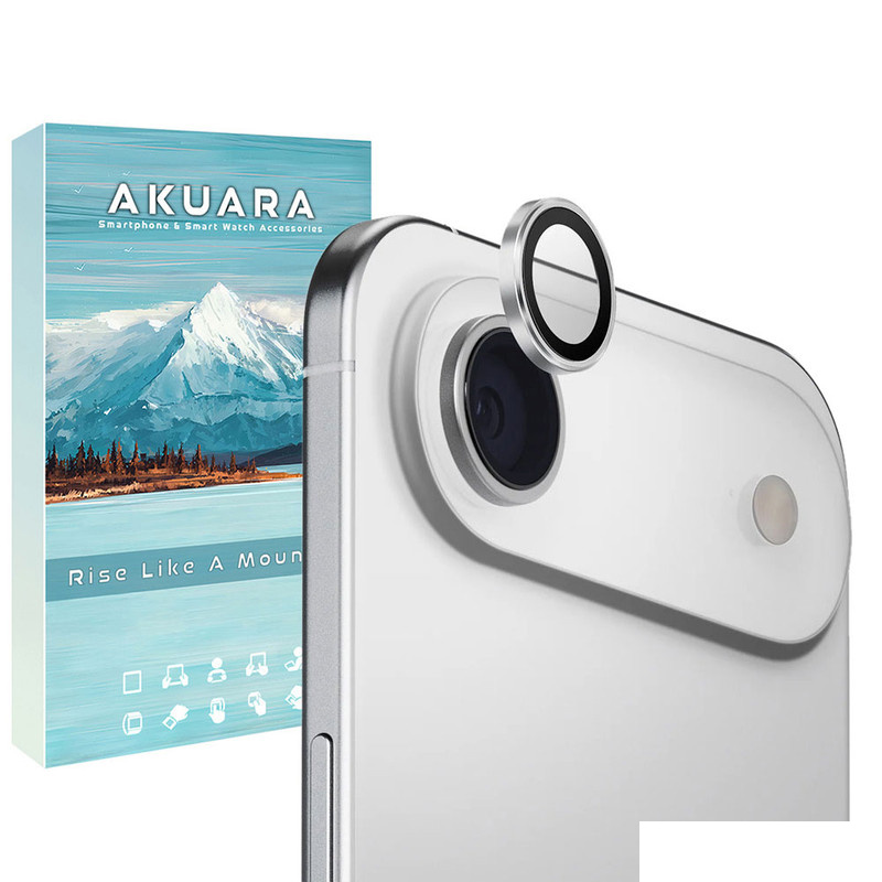 محافظ لنز دوربین فلزی آکوآرا مدل RNG مناسب برای گوشی موبایل اپل iPhone 17 Air محافظ لنز دوربین فلزی آکوآرا مدل RNG مناسب برای گوشی موبایل اپل iPhone 17 Air