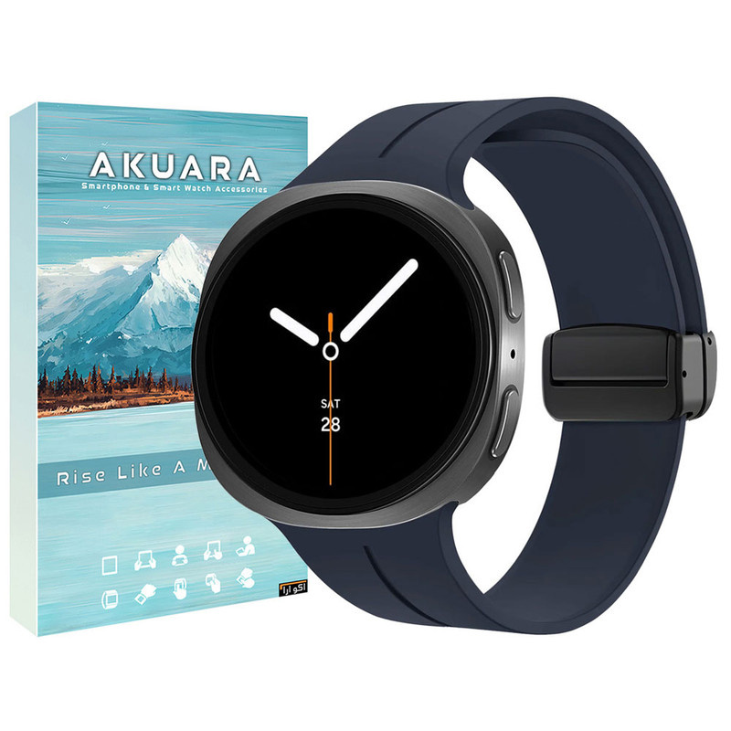 بند آکوآرا مدل Silicone Magnet sm8 مناسب برای ساعت هوشمند سامسونگ Galaxy Watch 8 40mm بند آکوآرا مدل Silicone Magnet sm8 مناسب برای ساعت هوشمند سامسونگ Galaxy Watch 8 40mm
