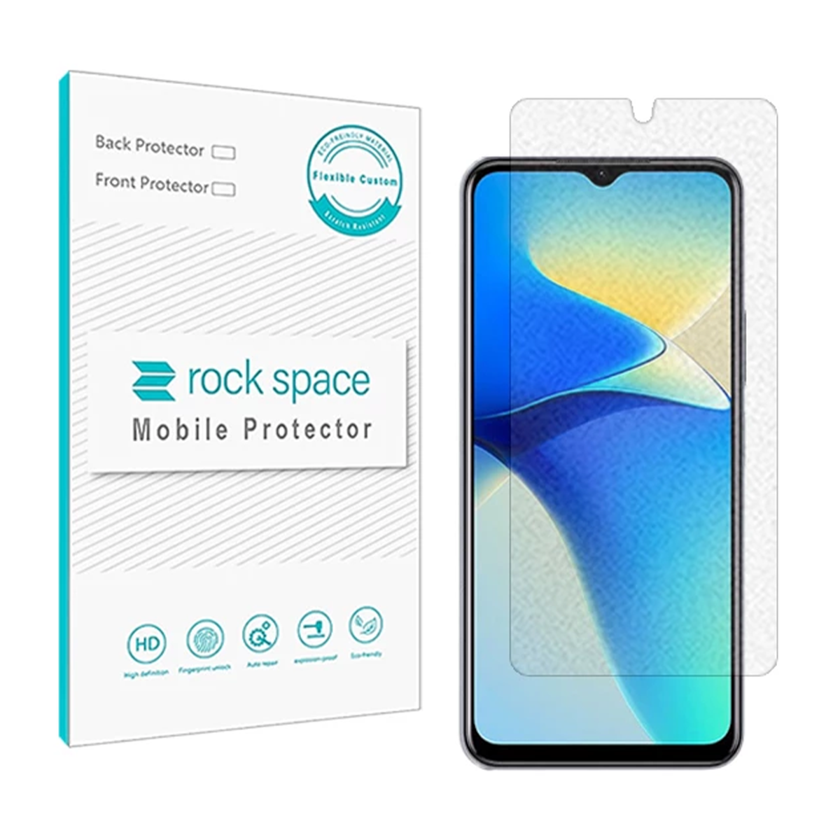 گلس مات گوشی ویوو iQOO Z6 44W راک اسپیس مدل GAM