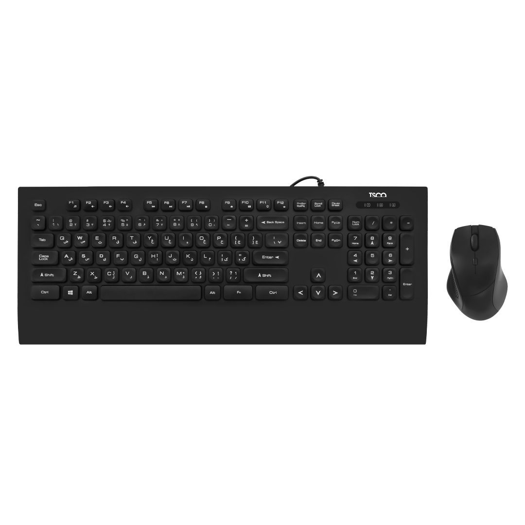 کیبورد و ماوس با سیم تسکو مدل TKM 8060 