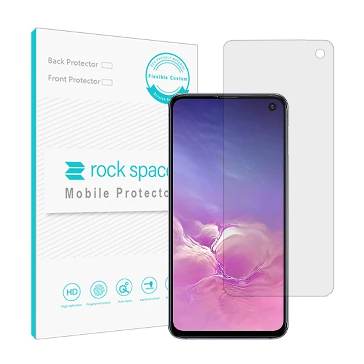 گلس گوشی سامسونگ Galaxy S10e راک اسپیس مدل Hydrogel HGL گلس گوشی سامسونگ Galaxy S10e راک اسپیس مدل Hydrogel HGL