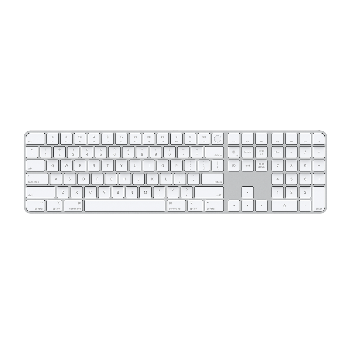کیبورد اپل مدل Magic Keyboard Touch ID Numeric Keypad USB-C کیبورد اپل مدل Magic Keyboard Touch ID Numeric Keypad USB-C