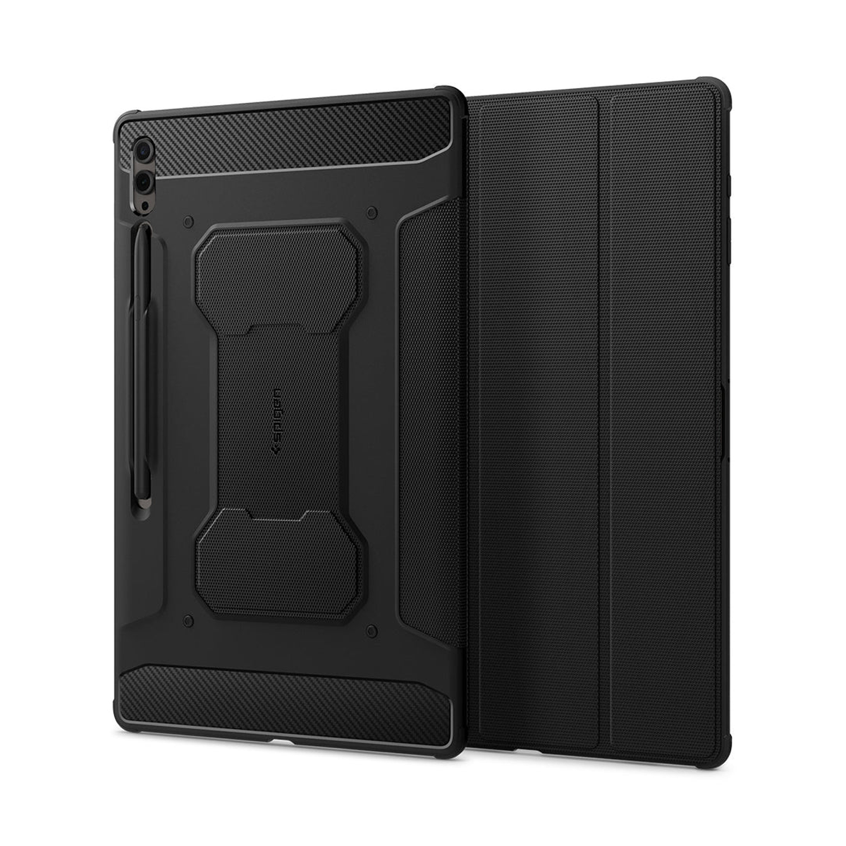 کیف کلاسوری تبلت سامسونگ Galaxy Tab S8 Ultra اسپیگن مدل Rugged Armor Pro کیف کلاسوری تبلت سامسونگ Galaxy Tab S8 Ultra اسپیگن مدل Rugged Armor Pro