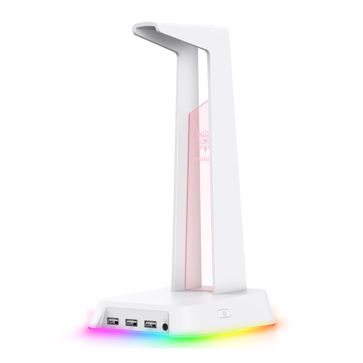 پایه نگهدارنده هدفون گیمینگ اونیکوما مدل ST2 RGB-سفید پایه نگهدارنده هدفون گیمینگ اونیکوما مدل ST2 RGB-سفید