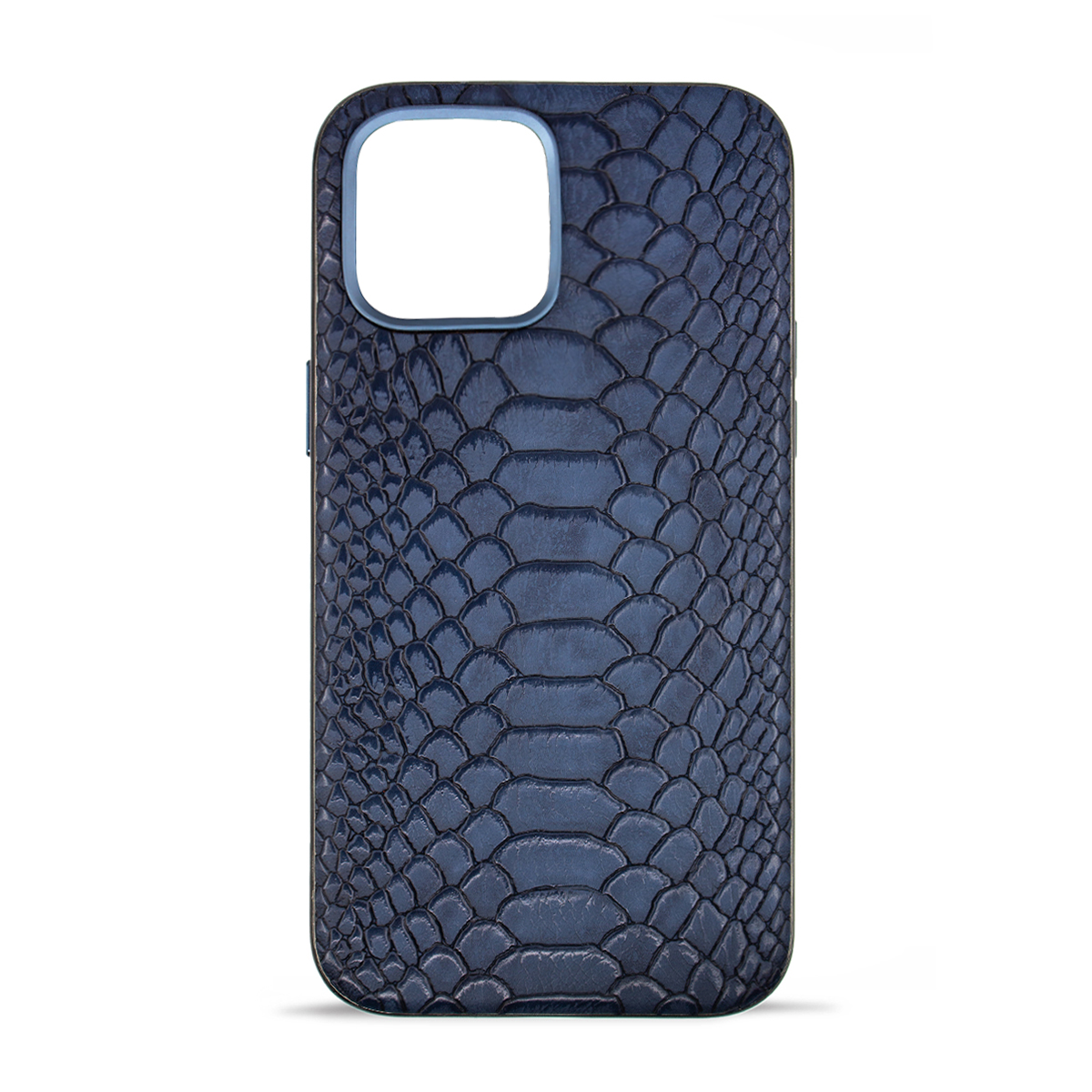قاب گوشی اپل iPhone 14 مک کوی مدل Snake Skin چرمی
