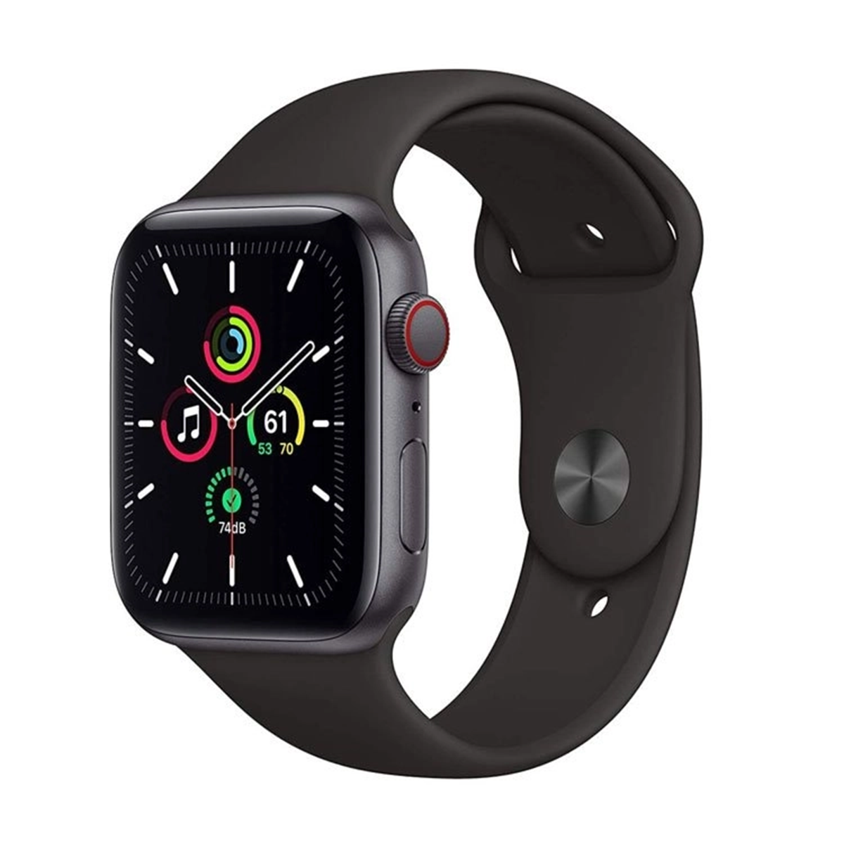  ساعت هوشمند اپل واچ سری 2021 SE مدل 44mm Aluminum Case-مشکی