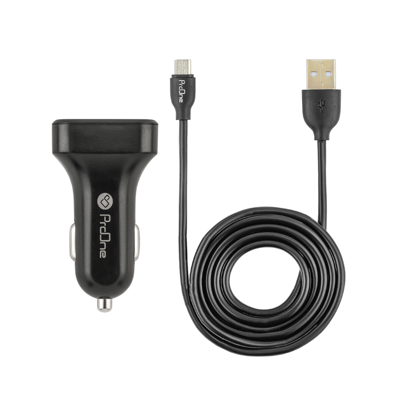 شارژر فندکی پرووان مدل PCG16 به همراه کابل تبدیل MicroUsb شارژر فندکی پرووان مدل PCG16 به همراه کابل تبدیل MicroUsb
