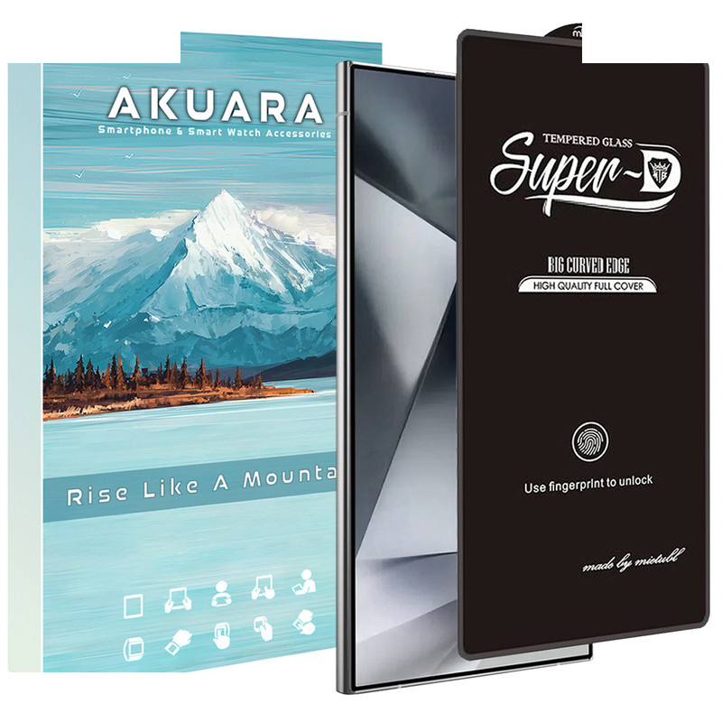 محافظ صفحه نمایش آکوآرا مدل SuperD مناسب برای گوشی موبایل سامسونگ Galaxy S24 Ultra 5G محافظ صفحه نمایش آکوآرا مدل SuperD مناسب برای گوشی موبایل سامسونگ Galaxy S24 Ultra 5G