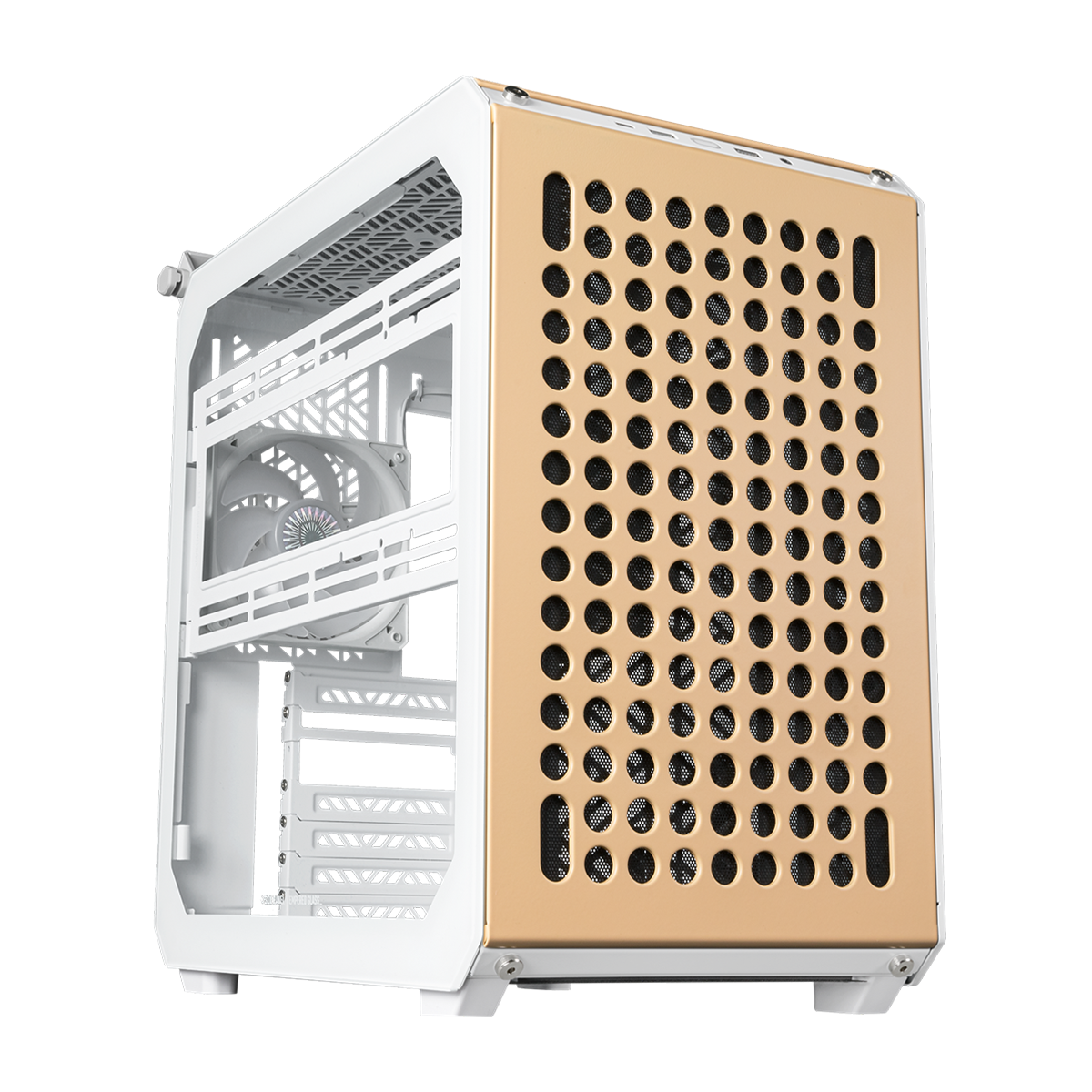 کیس کامپیوتر کولر مستر مدل QUBE 500 FLATPACK MACARON EDITION کیس کامپیوتر کولر مستر مدل QUBE 500 FLATPACK MACARON EDITION