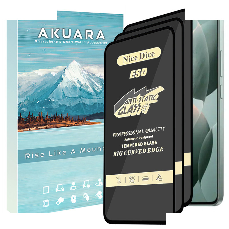 محافظ صفحه نمایش آنتیاستاتیک آکوآرا مدل NC Antistatic AKU مناسب برای گوشی موبایل شیائومی Xiaomi 12T / 12T Pro / 13T / 13T Pro / Redmi K60 Ultra مجموعه سه عددی محافظ صفحه نمایش آنتیاستاتیک آکوآرا مدل NC Antistatic AKU مناسب برای گوشی موبایل شیائومی Xiaomi 12T / 12T Pro / 13T / 13T Pro / Redmi K60 Ultra مجموعه سه عددی
