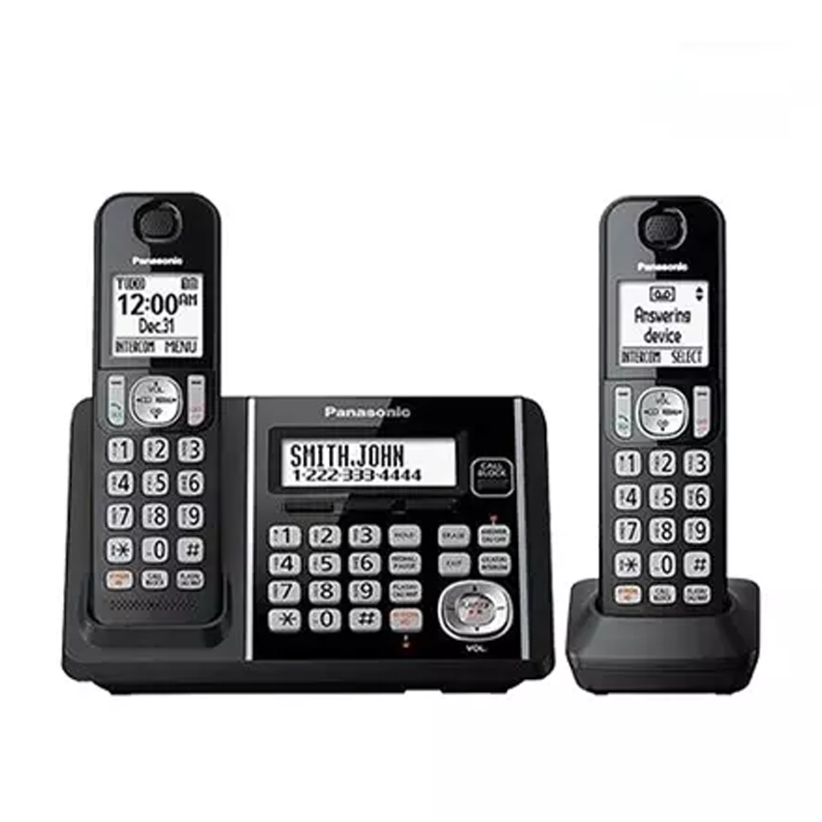 تلفن بی سیم پاناسونیک مدل KX-TG3752-مشکی تلفن بی سیم پاناسونیک مدل KX-TG3752-مشکی