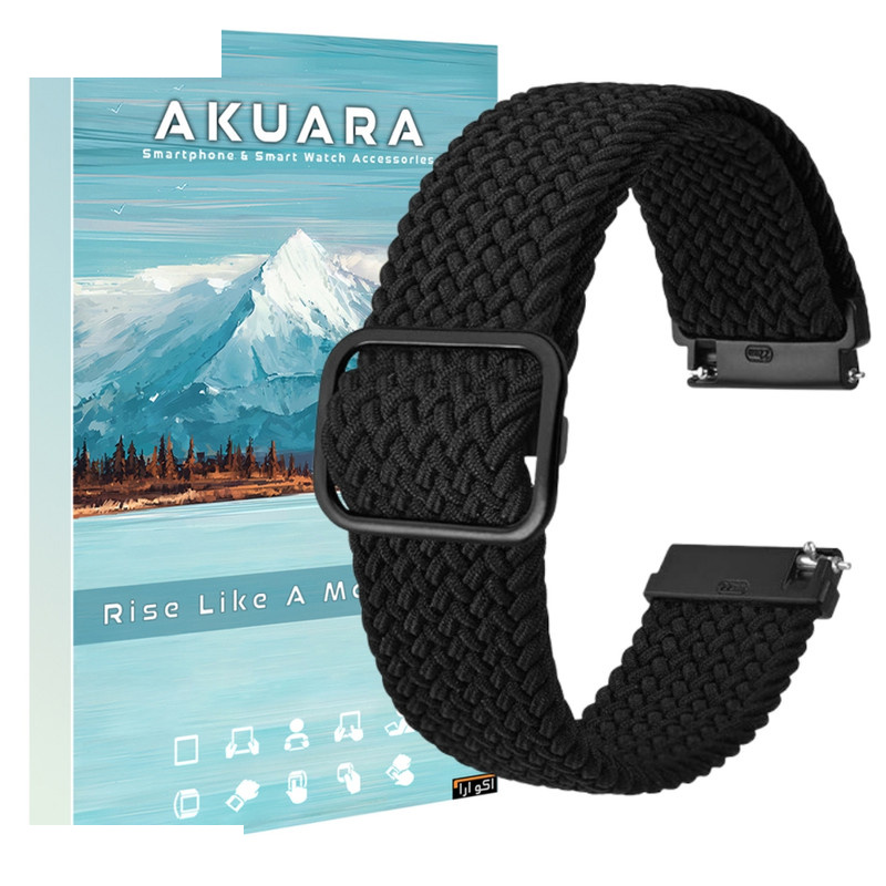 بند آکوآرا مدل Woven AK مناسب برای ساعت هوشمند هایلو RS5 بند آکوآرا مدل Woven AK مناسب برای ساعت هوشمند هایلو RS5