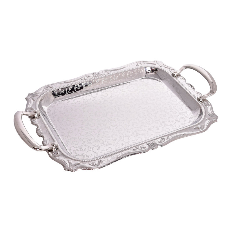 سینی دسته دار یونیک کد 01 - 4023 سایز 36*26 سانتی متر